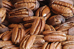 Pecans, Cracked